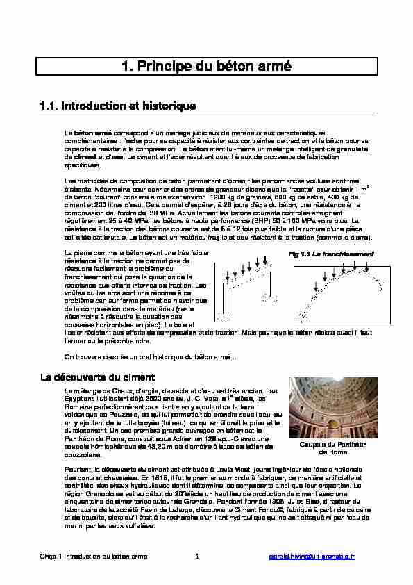 [PDF] 1 Principe du béton armé - IUTenligne