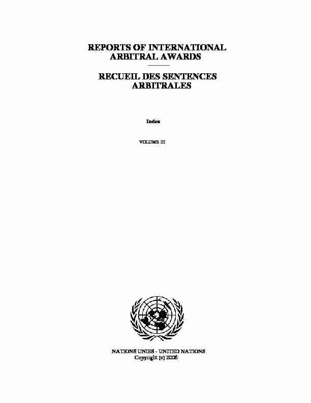 [PDF] Index: Vols I-III - Office of Legal Affairs
