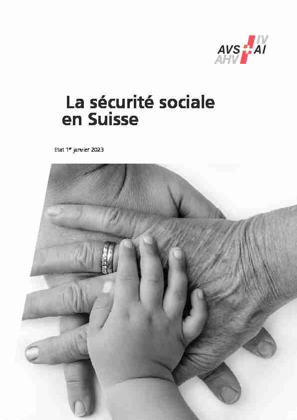 La sécurité sociale en Suisse