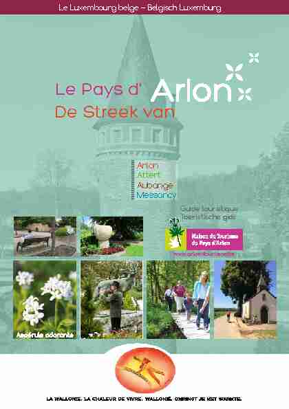 Le Pays d' Arlon De Streek van - Meix-devant-Virton