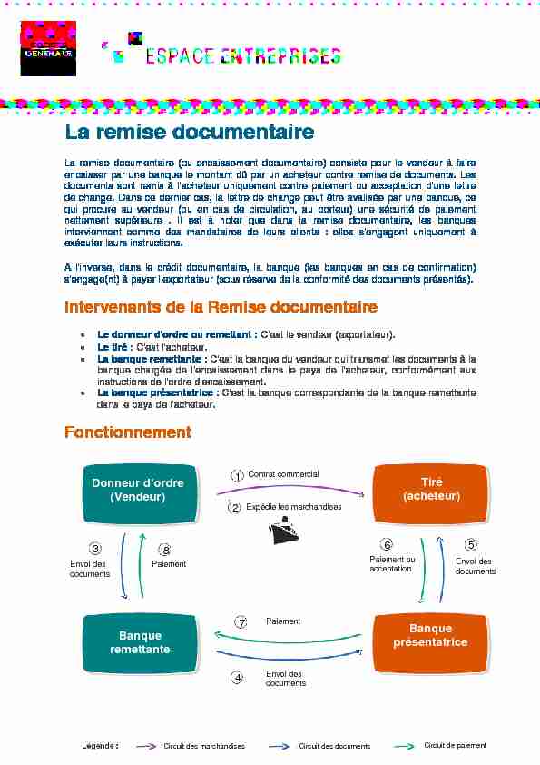 remise documentaire
