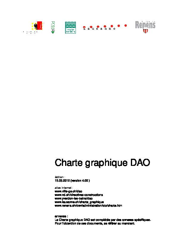 [PDF] Charte graphique DAO