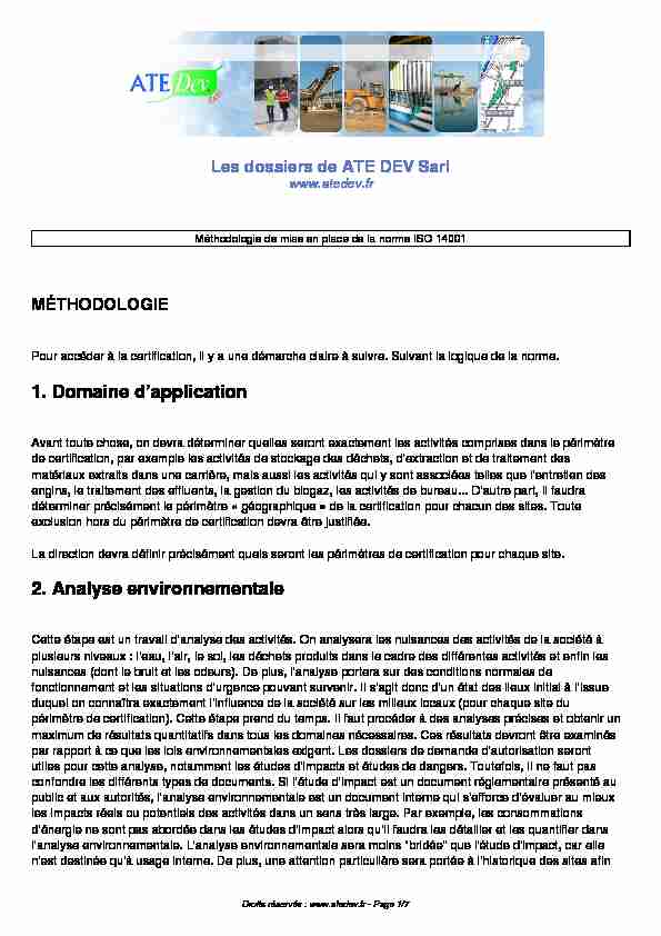 ISO 14001 2015 guidance document french version 1