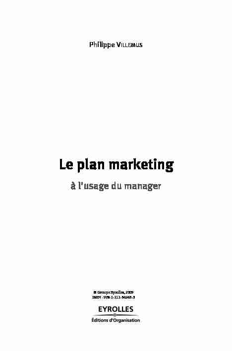 [PDF] Le plan marketing - MIND