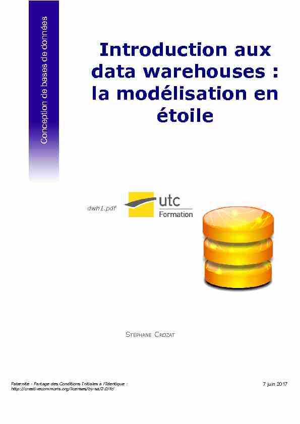 Introduction aux data warehouses : la modélisation en étoile