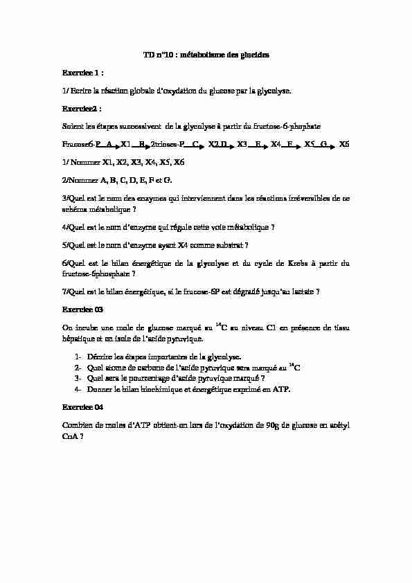 Searches related to exercices corrigés de bioénergétique pdf filetype:pdf