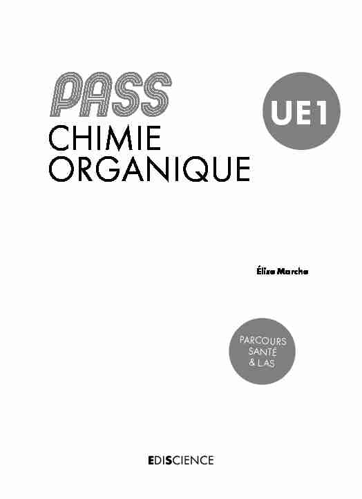 [PDF] chimie organique - Dunod