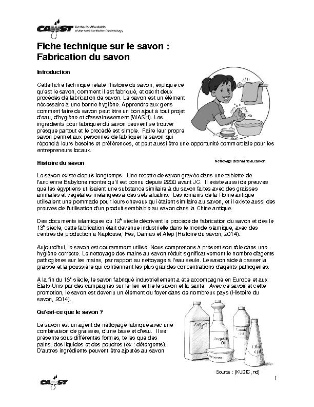 [PDF] Fabrication du savon - The Global Handwashing Partnership