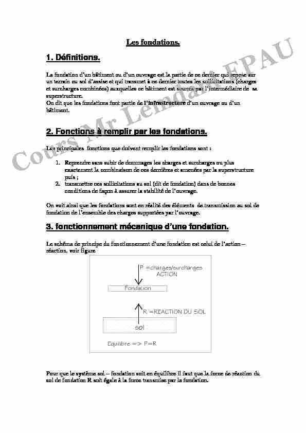 [PDF] Cours Mr Lemdani EPAU - constructionepau