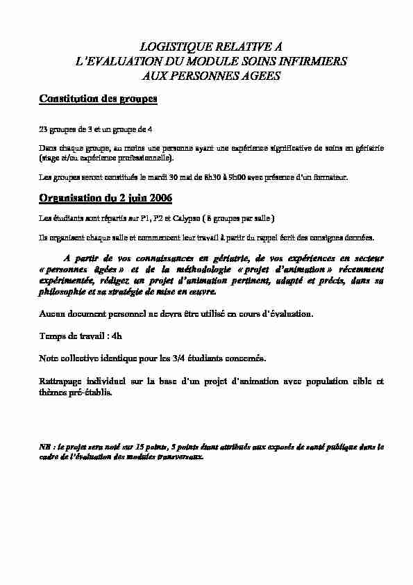 [PDF] Evaluations Personne Agées - Candos