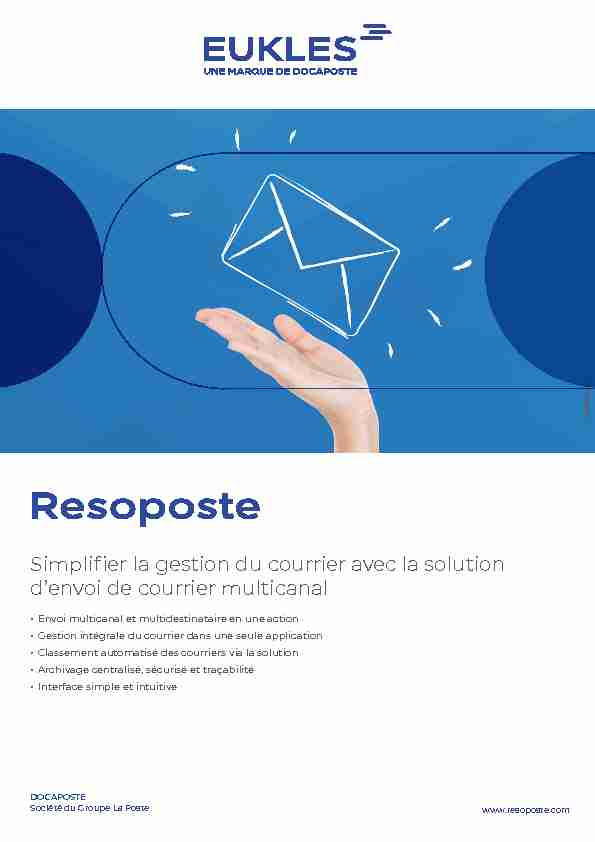 Simplifier la gestion du courrier avec la solution denvoi de courrier