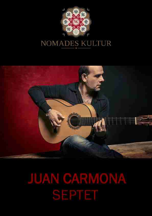 [PDF] JUAN CARMONA - Nomades Kultur
