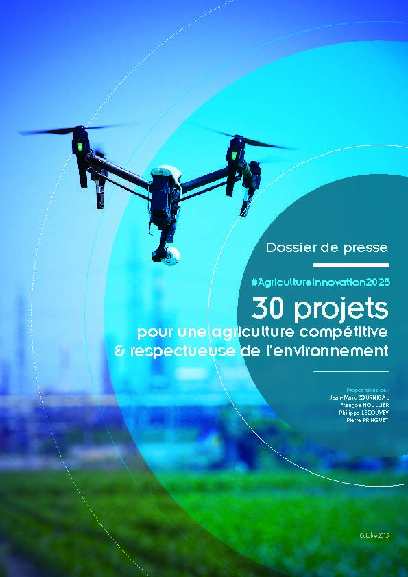 #AgricultureInnovation2025 30 projets - Ministère de l