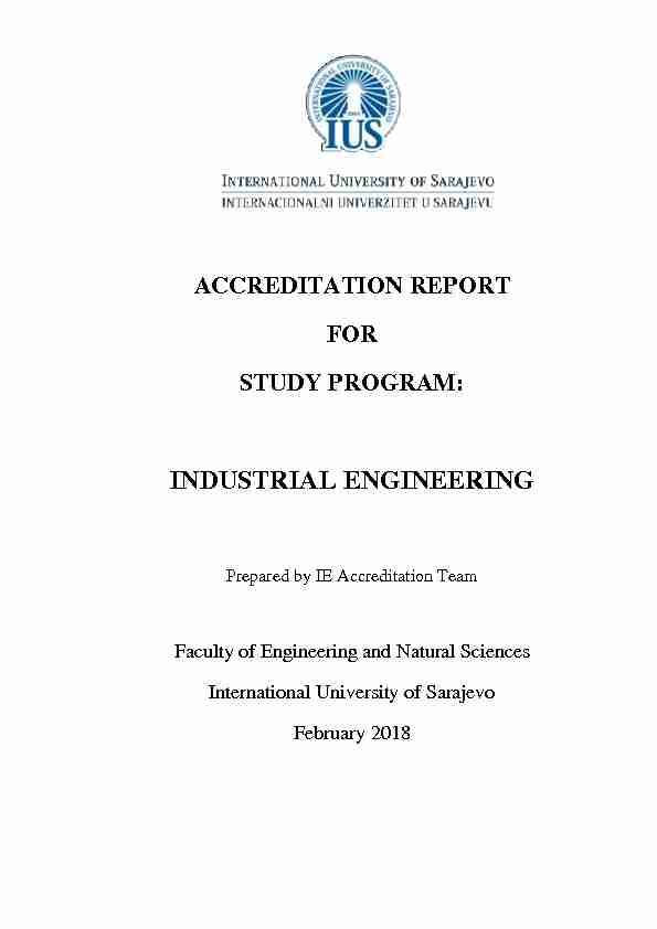 [PDF] INDUSTRIAL ENGINEERING - International University of Sarajevo