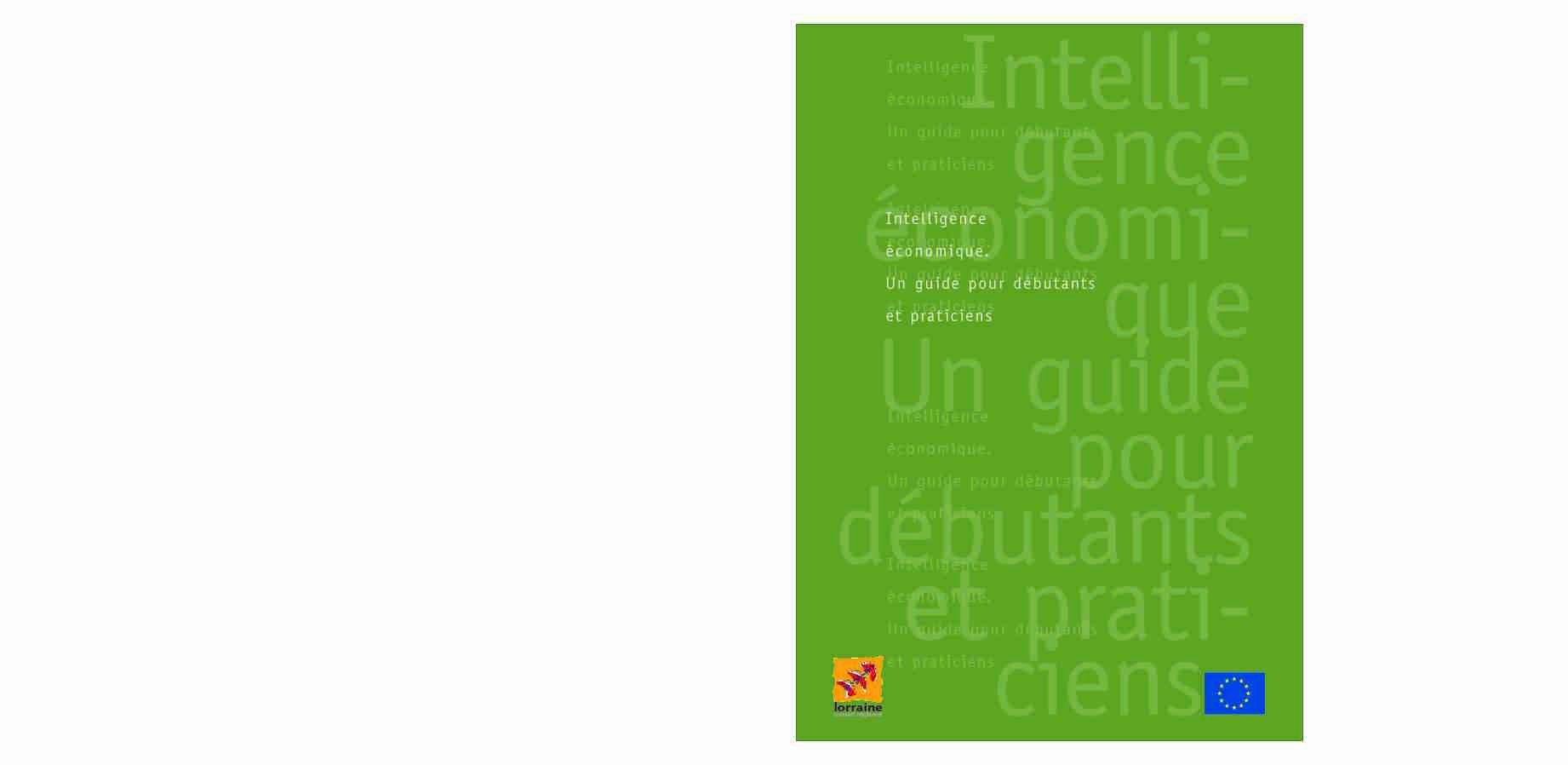 [PDF] Intelligence économique Un guide pour débutants et praticiens
