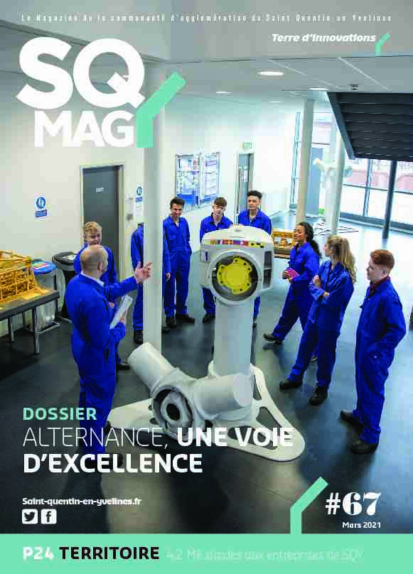 [PDF] SQY Mag n°67 - mars 2021 pdf - Saint Quentin en Yvelines