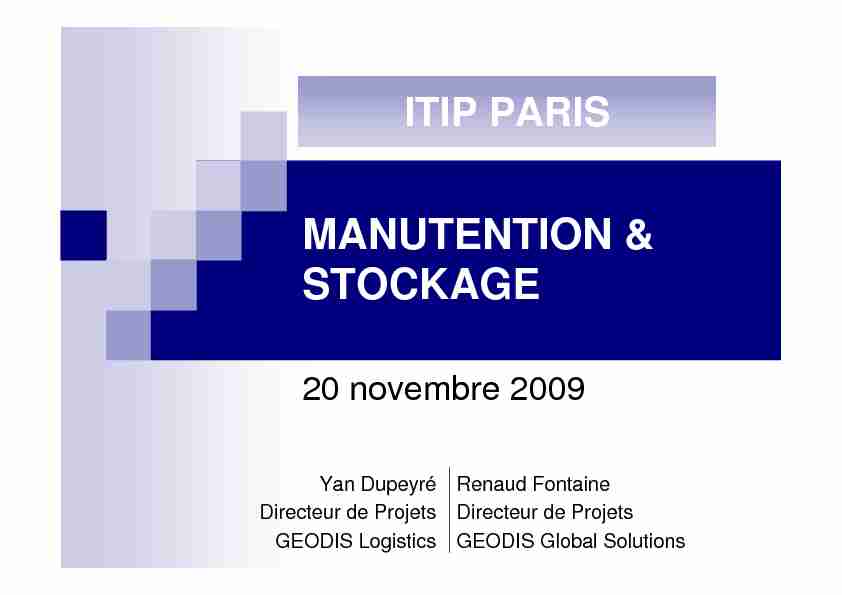 [PDF] Cours_2_manutention & stockage - Cnam - Itip