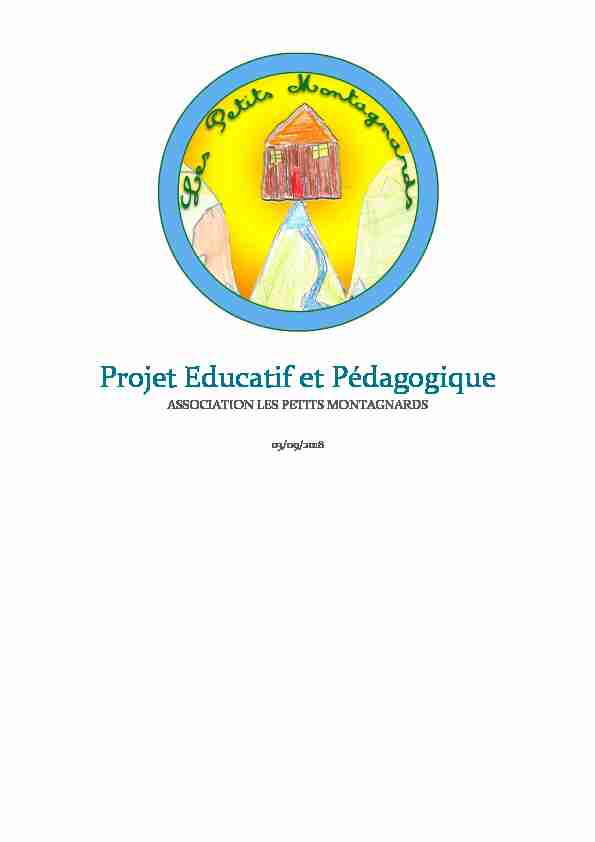 Projet Educatif et Pédagogique