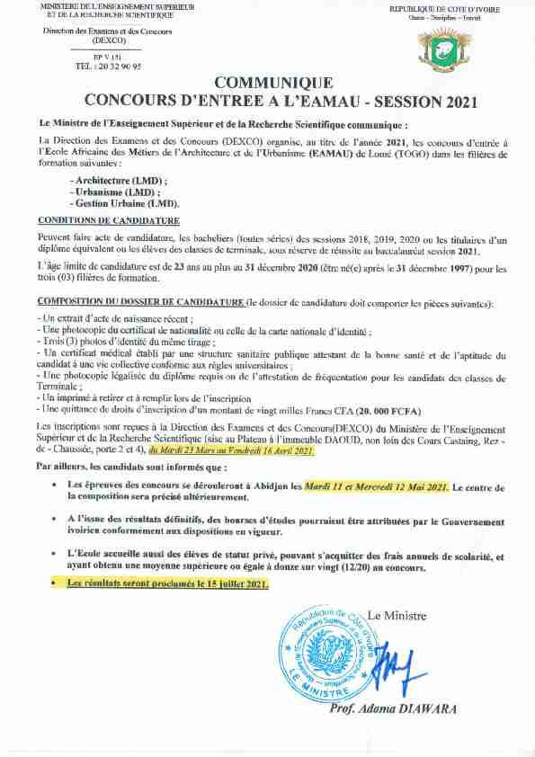 Côte d'Ivoire - Portail officiel du Gouvernement - wwwgouvci