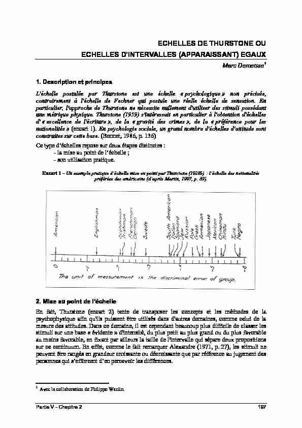 [PDF] Le développement des échelles dattitudes - IREDU