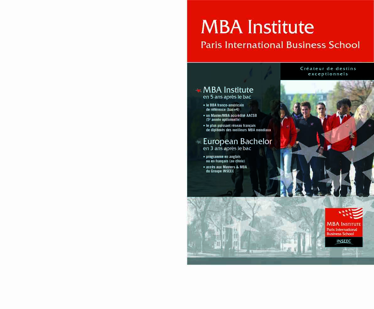 [PDF] MBA Institute - LEtudiant