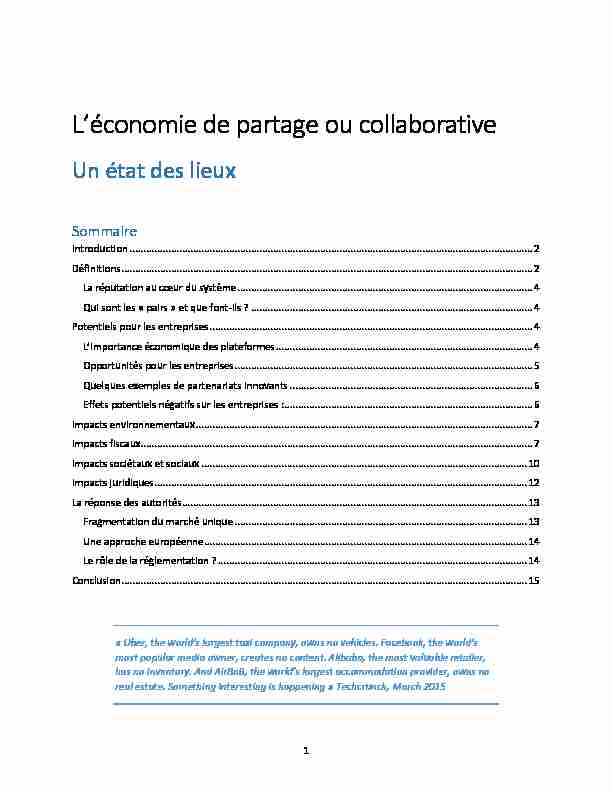[PDF] Economie de partage - VBO FEB