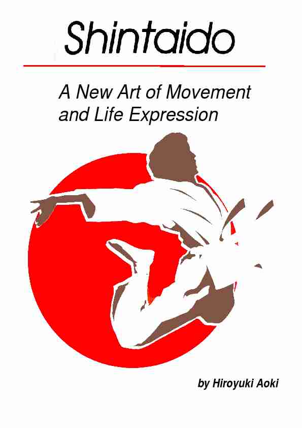 A New Art of Movement and Life Expression