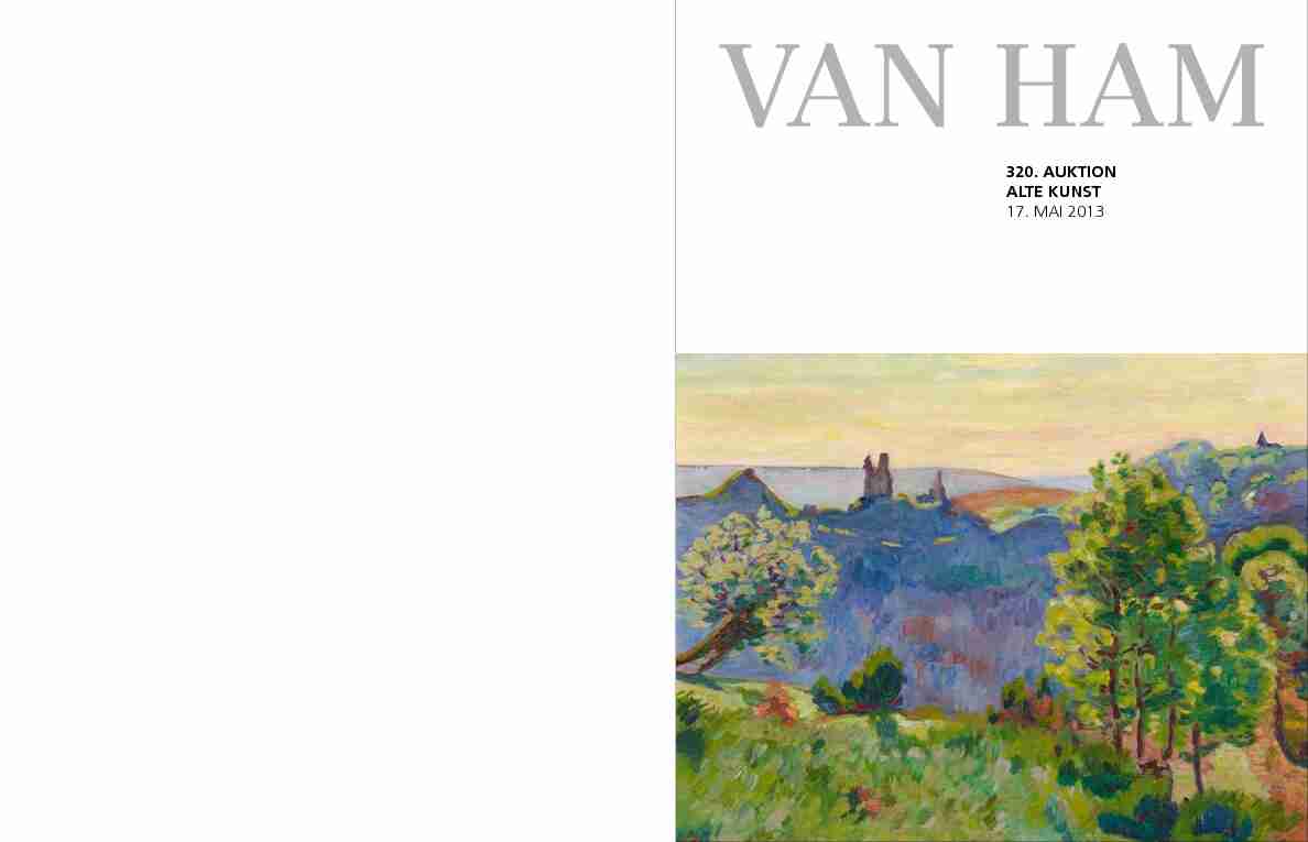[PDF] Katalog als PDF - Van Ham Kunstauktionen