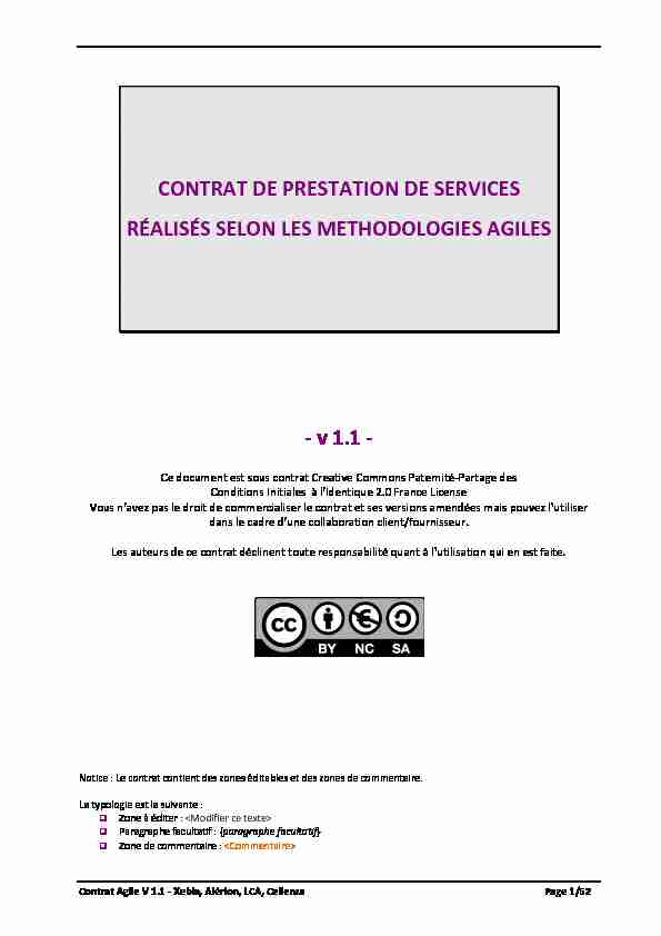 [PDF] CONTRAT DE PRESTATION DE SERVICES RÉALISÉS  - Tribu