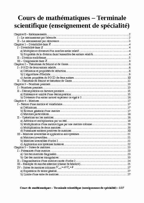 Searches related to cours de mathématiques première es/l jocelyn de brito filetype:pdf