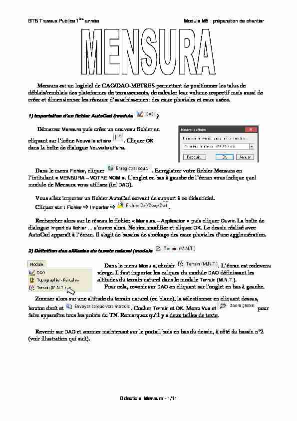 [PDF] Didacticiel Mensura - Version 2015 - Eduscol