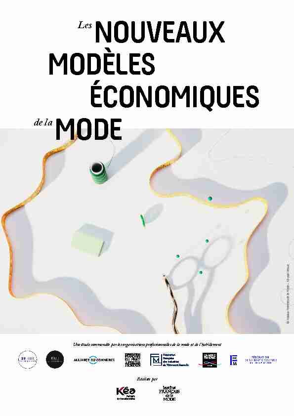 [PDF] Les NOUVEAUX MODÈLES MODE ÉCONOMIQUES - Refashion
