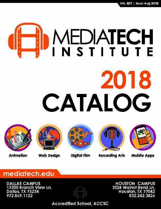 [PDF] 40 Recording Arts - MediaTech Institute