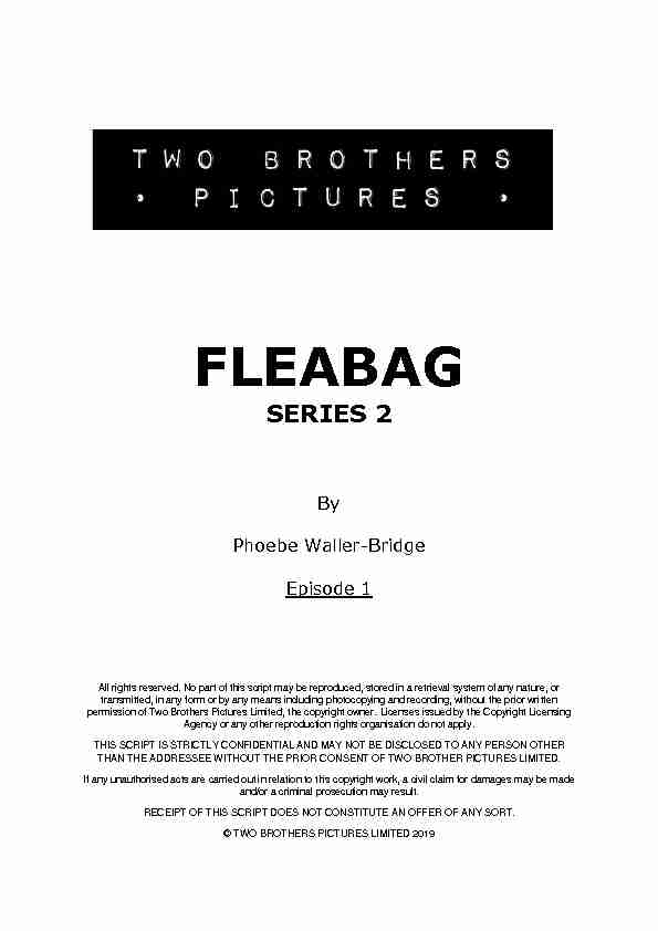 [PDF] Fleabag 201 TX Script