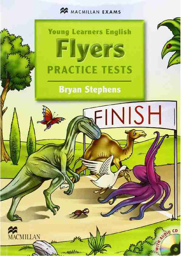 [PDF] YLE Flyers Practice Tests [EnglishOnlineClubcom]pdf