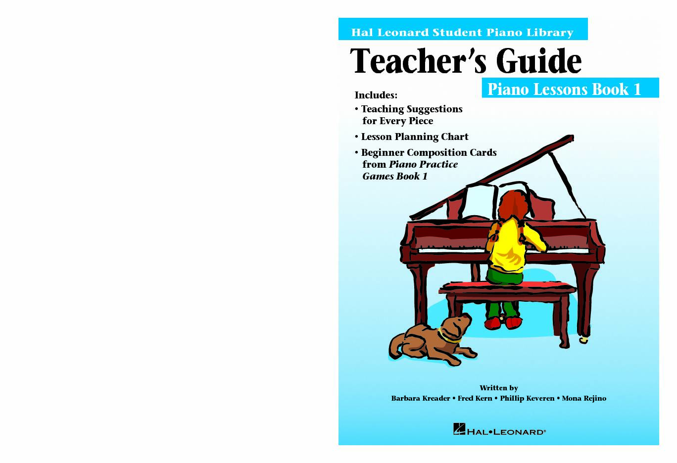 [PDF] Piano Lessons Book 1 - Hal Leonard