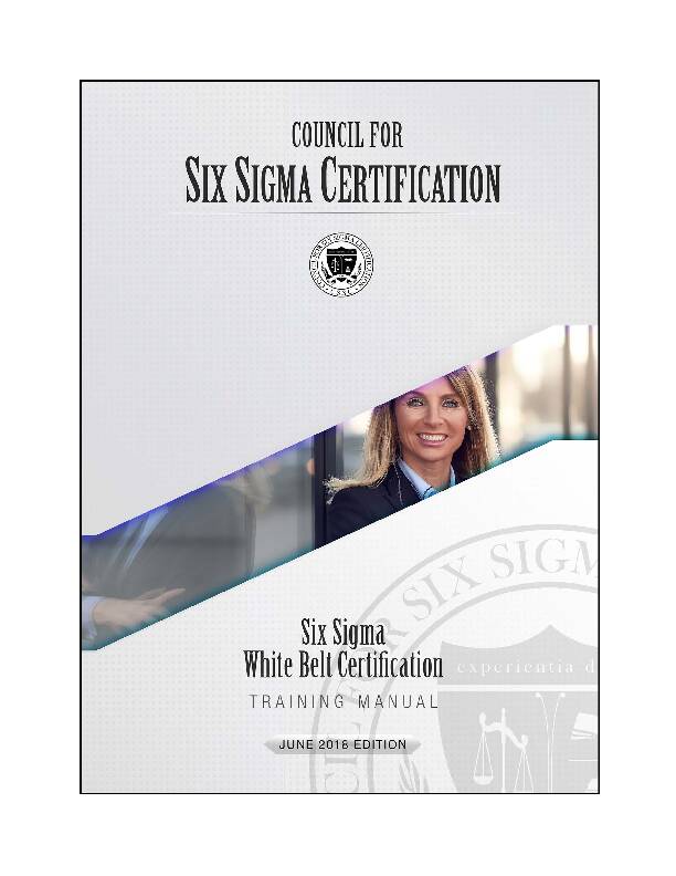 Six-Sigma-White-Belt-Certification-Training-Manual-CSSC-2018