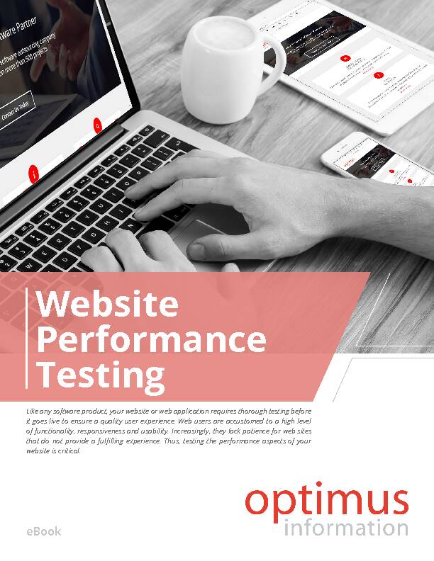 [PDF] Website Performance Testing - Optimus Information