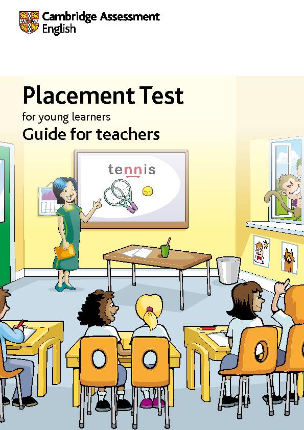 [PDF] Placement Test - Cambridge English