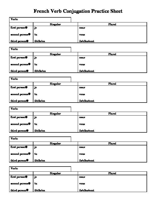 french-verb-conjugation-practice-sheet