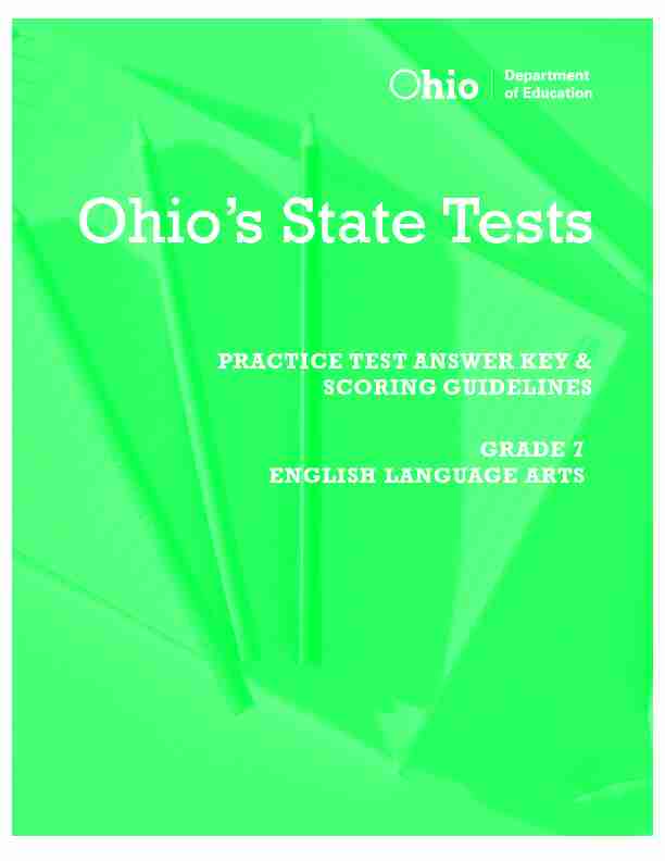 Ohios State Tests