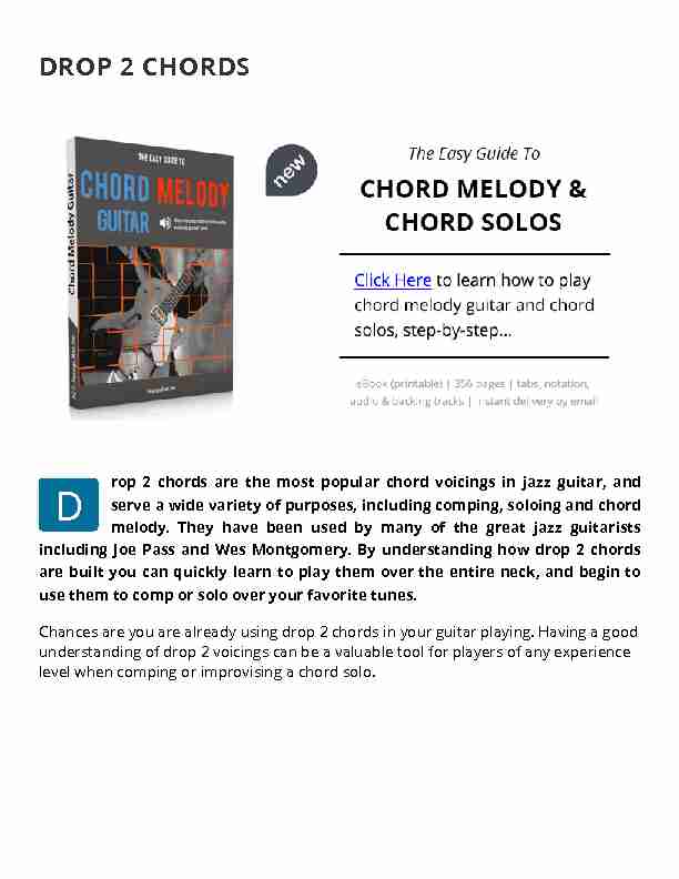 [PDF] Drop 2 Chords PDF - Jazz Guitar Online