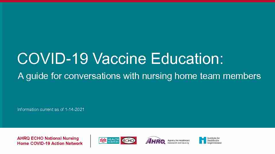 [PDF] COVID-19 Vaccine Education: