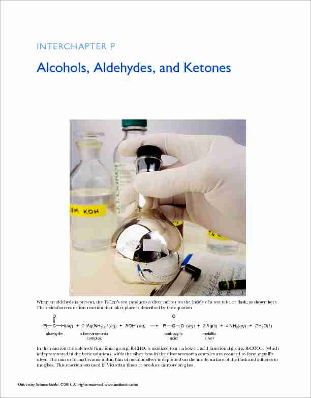 [PDF] Alcohols, Aldehydes, and Ketones - De Boeck Supérieur
