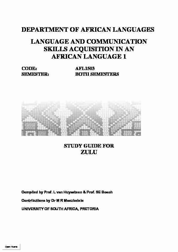 [PDF] AN INTRODUCTION TO THE STUDY OF ZULU - gimmenotes