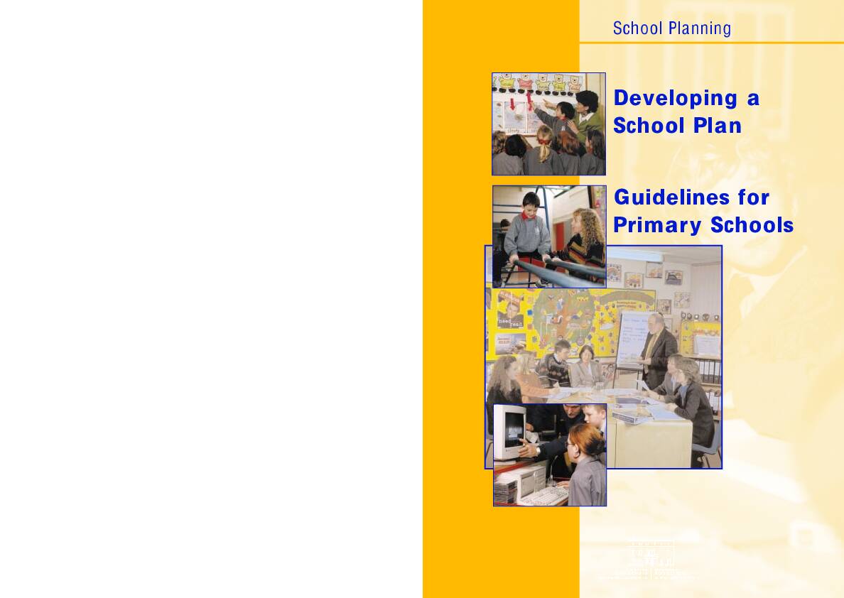 [PDF] Developing a School Plan Guidelines for Primary Schools