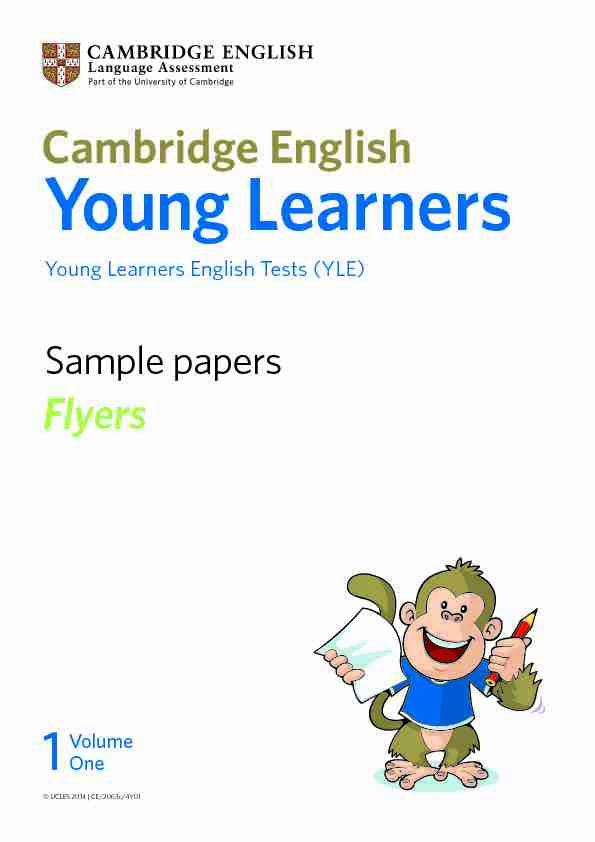 [PDF] Flyers - Cambridge English