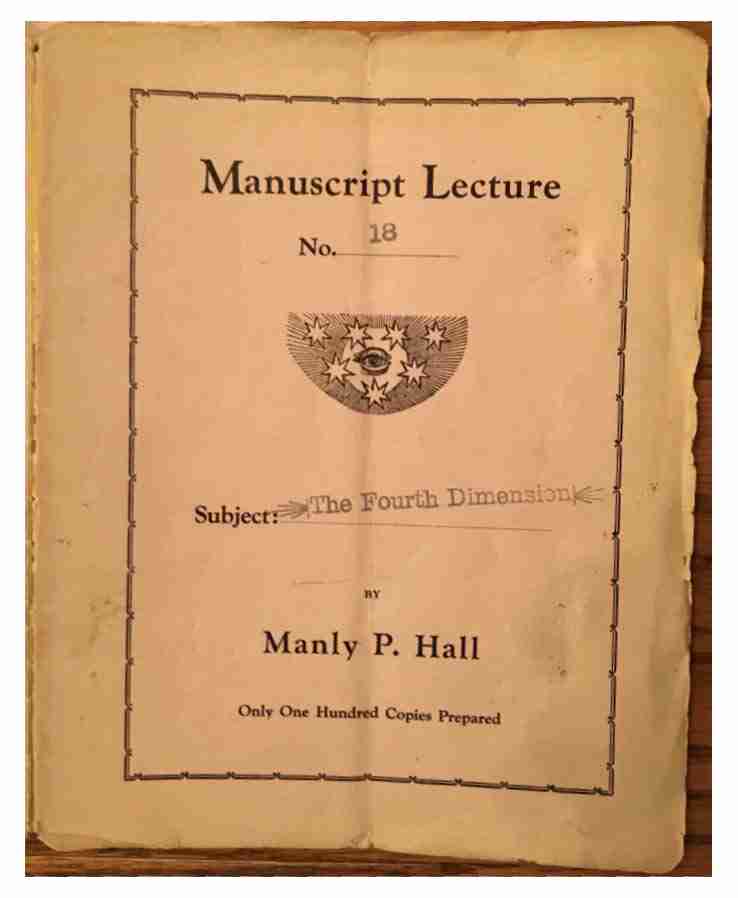 Manuscript Lecture