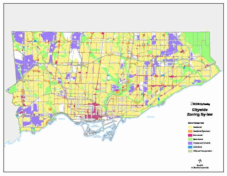 City Planning Zoning City Wide Zoning Map - City of Toronto
