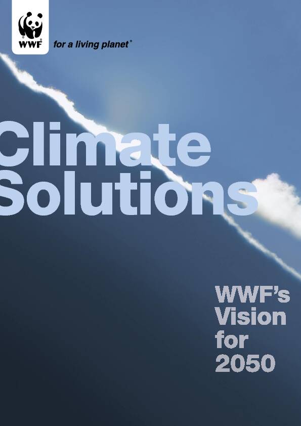 [PDF] Climate Solutions - WWFs climate vision for 2050